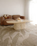 Tann Textured Abstract Neutral Washable Rug