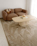 Tann Textured Abstract Neutral Washable Rug