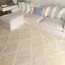 Tata Textured Diamond Neutral Washable Rug