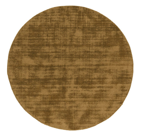 Tatum Caramel Handwoven Round Rug