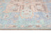 Tavi Blue and Pink Multi-Colour Distressed Washable Rug