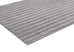Tonca Grey Striped Washable Faux Fur Runner Rug