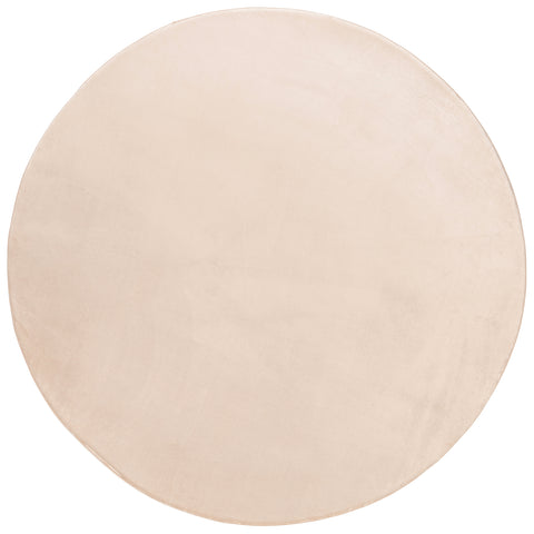 Una Beige Plush Rollie Pollie Round Playmat