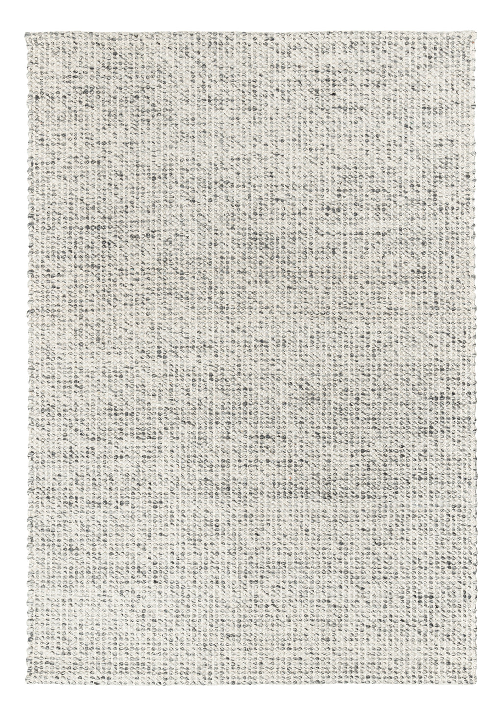 Vaasa Marbled Grey Chunky Wool Rug