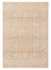 Valetta Beige Medallion Washable Rug