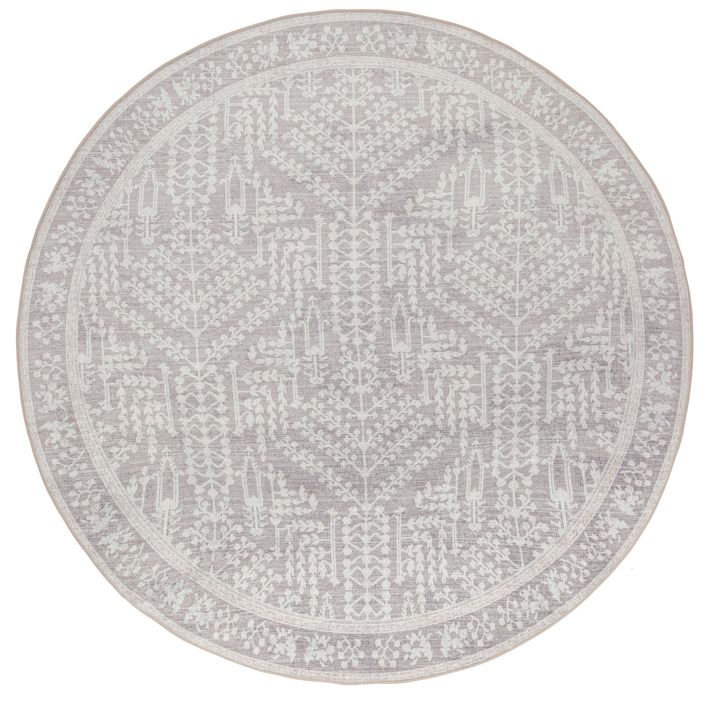 Vela Brown Grey Plush Rollie Pollie Round Playmat