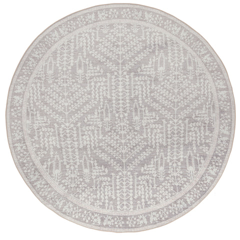 Vela Brown Grey Plush Rollie Pollie Round Playmat