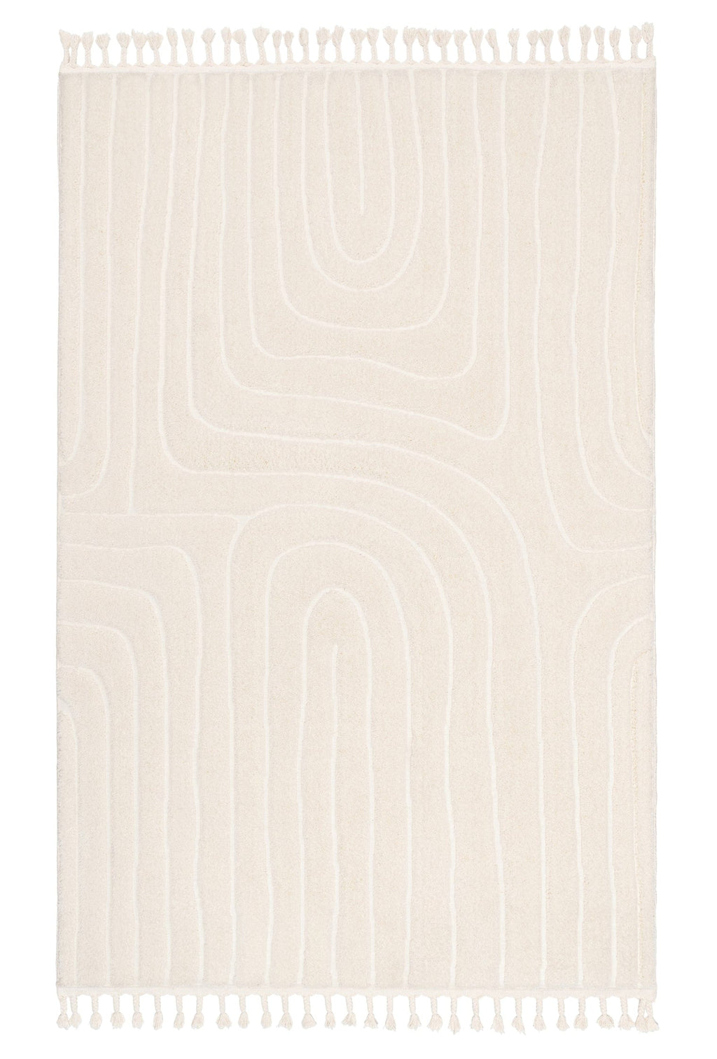 Venus Ivory Abstract Rug