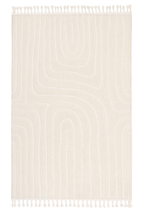 Venus Ivory Abstract Rug