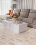 Villosa Textured Neutral Washable Rug