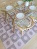 Zimra Light Pink Washable Rug
