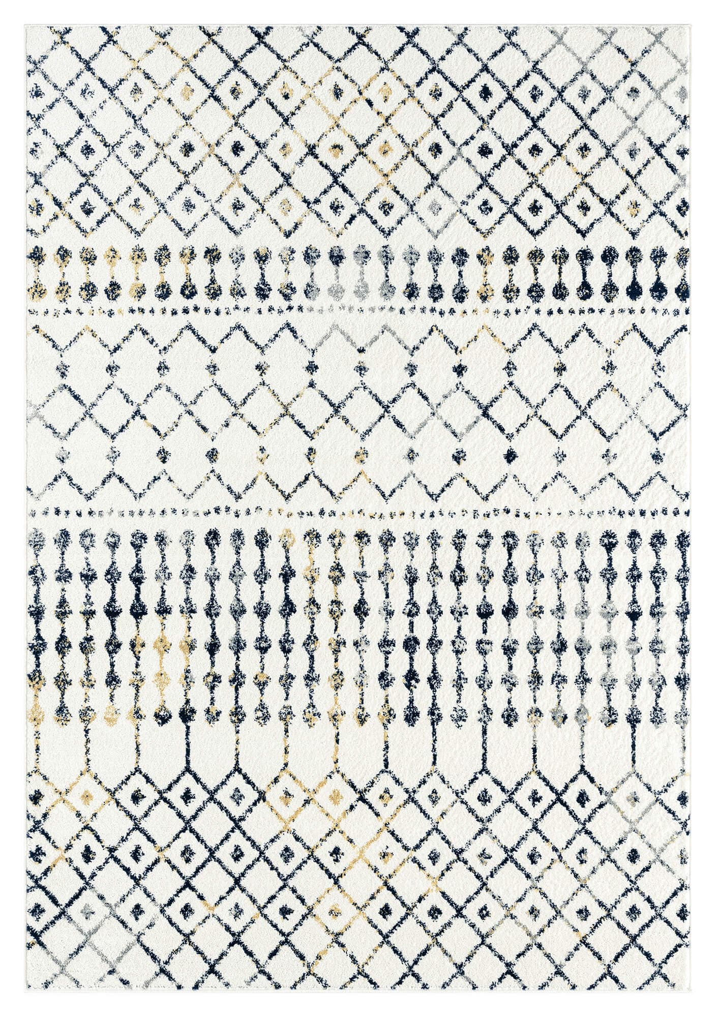 Molly Multi-Colour Tribal Diamond Rug *NO RETURNS UNLESS FAULTY