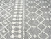 Vida Dark Grey and Ivory Tribal Diamond Rug *NO RETURNS UNLESS FAULTY