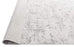 Adela Grey and Ivory Distressed Floral Rug *NO RETURNS UNLESS FAULTY