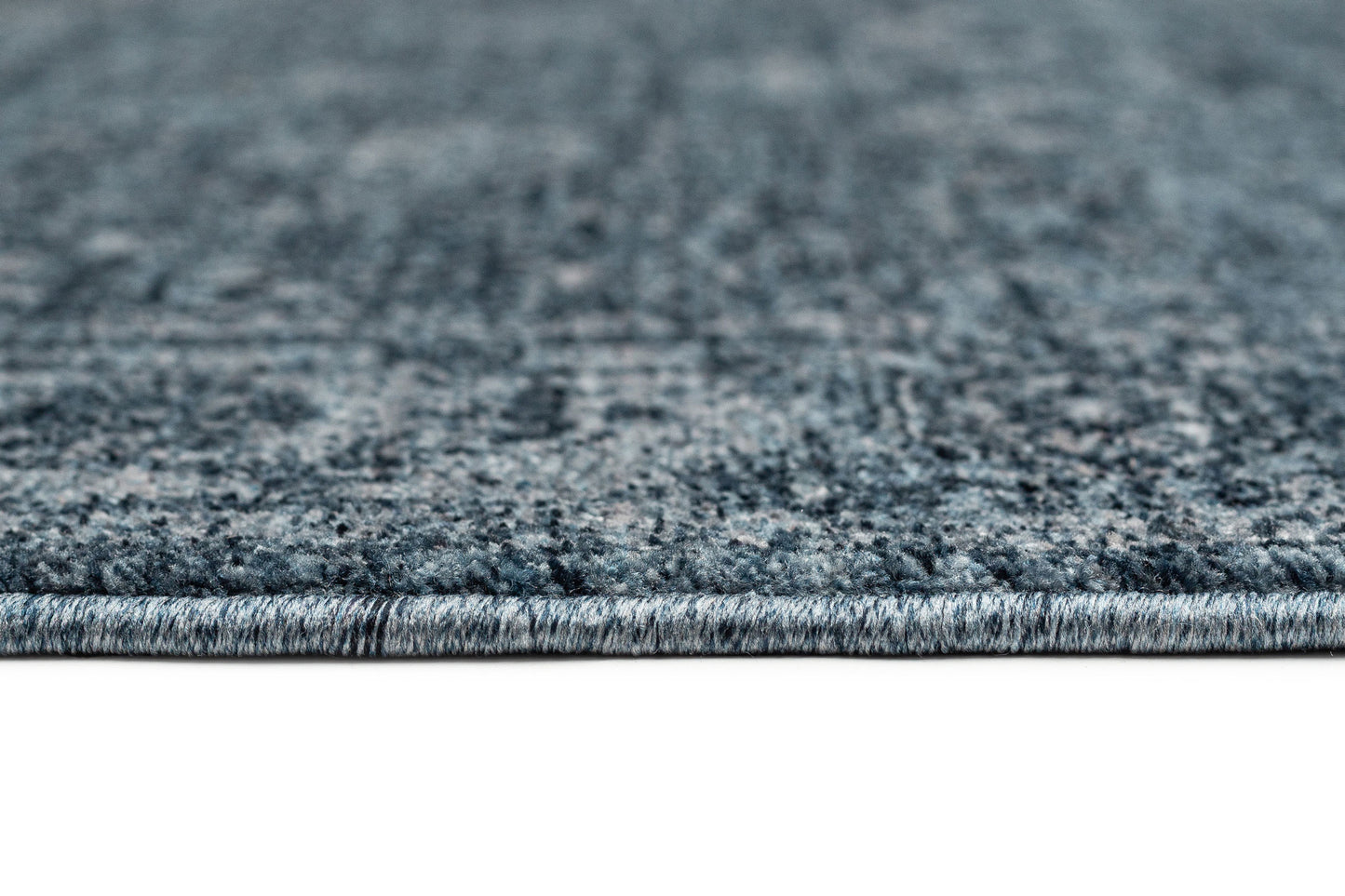 Alexis Tonal Distressed Blue Rug
