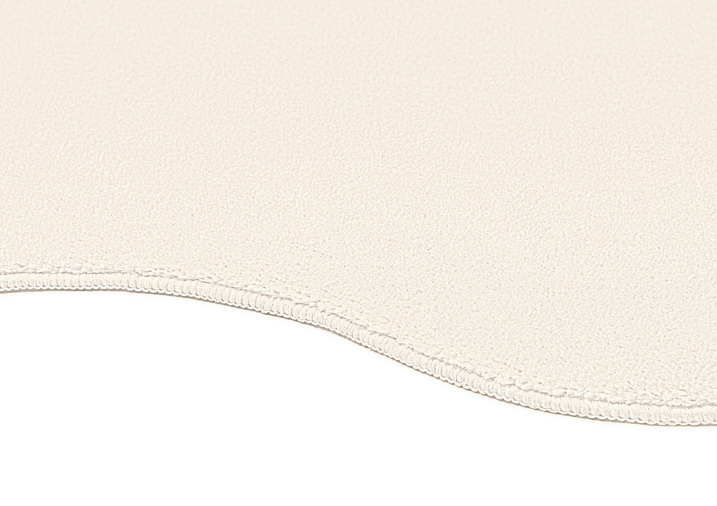 Allen Neutral Scallop Washable Rug