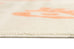 Anadi Peach Abstract Washable Rug