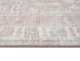 Aneesa Beige and Cream Traditional Distressed Washable Rug