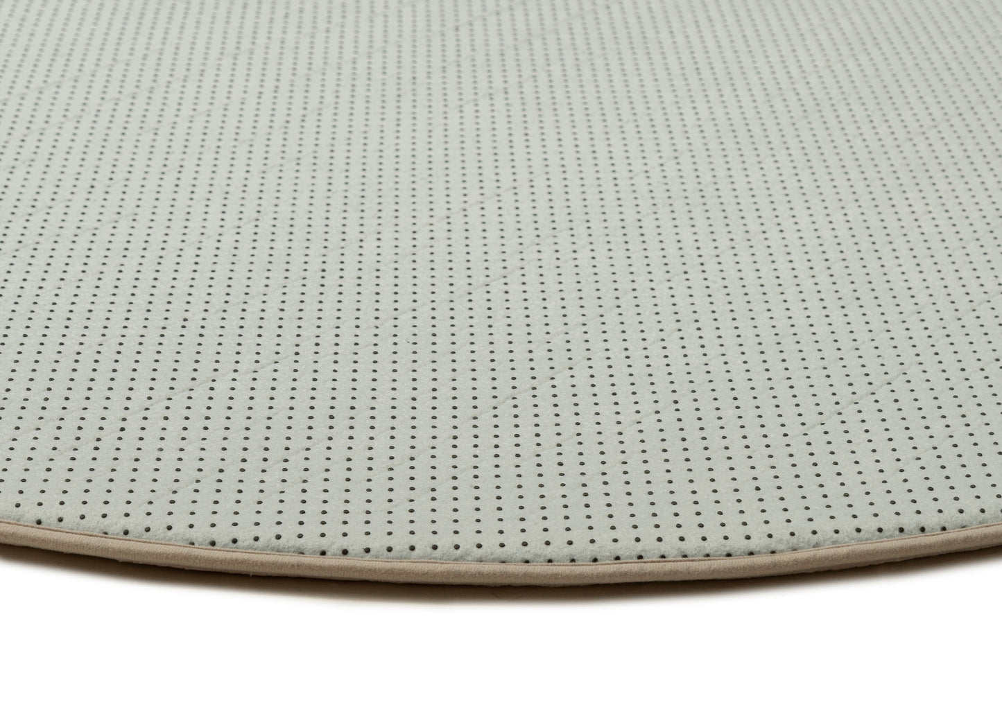 Antem Cream Beige Shapes Rollie Pollie Round Playmat