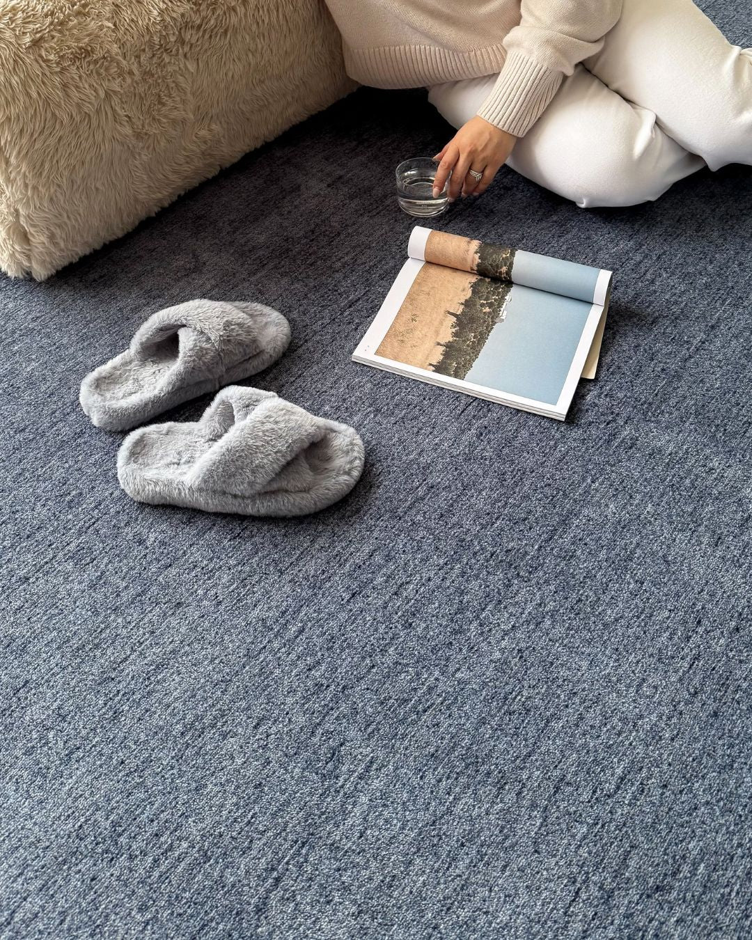 Audery Tonal Ink Blue Rug