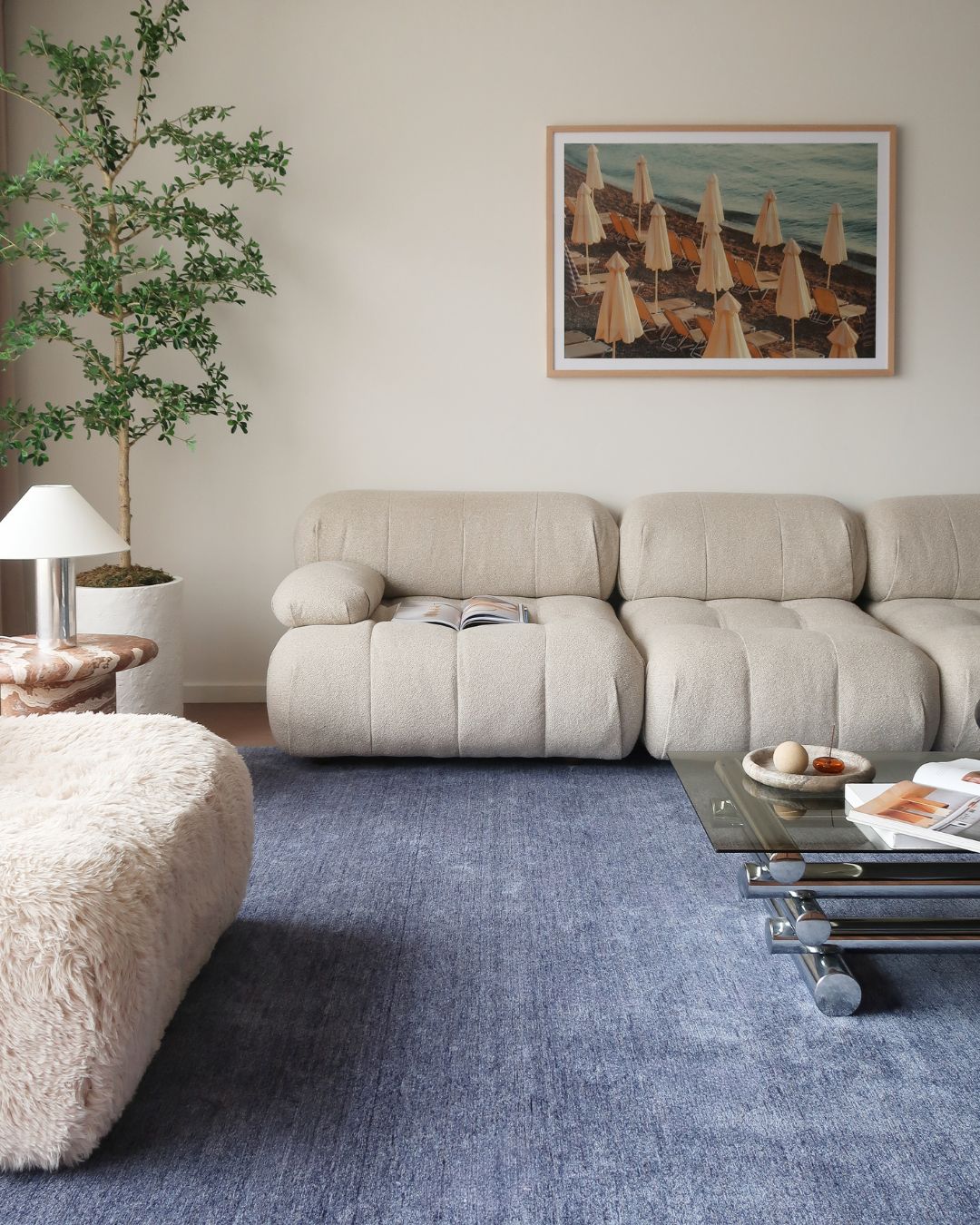 Audery Tonal Ink Blue Rug