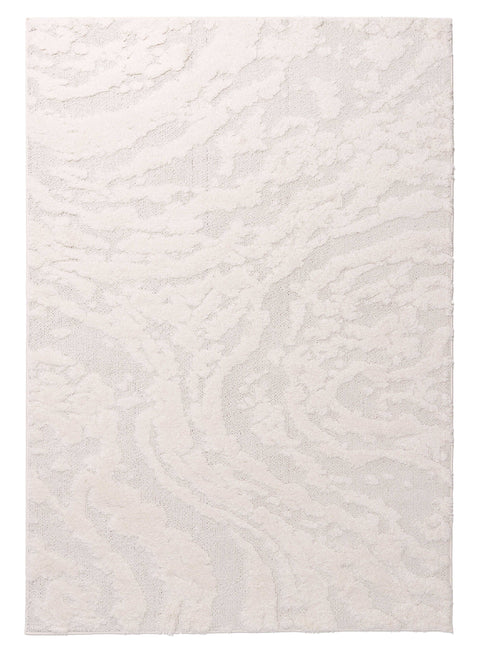 Aurora Ivory Cream Abstract Textured Rug *NO RETURNS UNLESS FAULTY