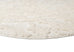 Aurora Ivory Cream Abstract Textured Round Rug