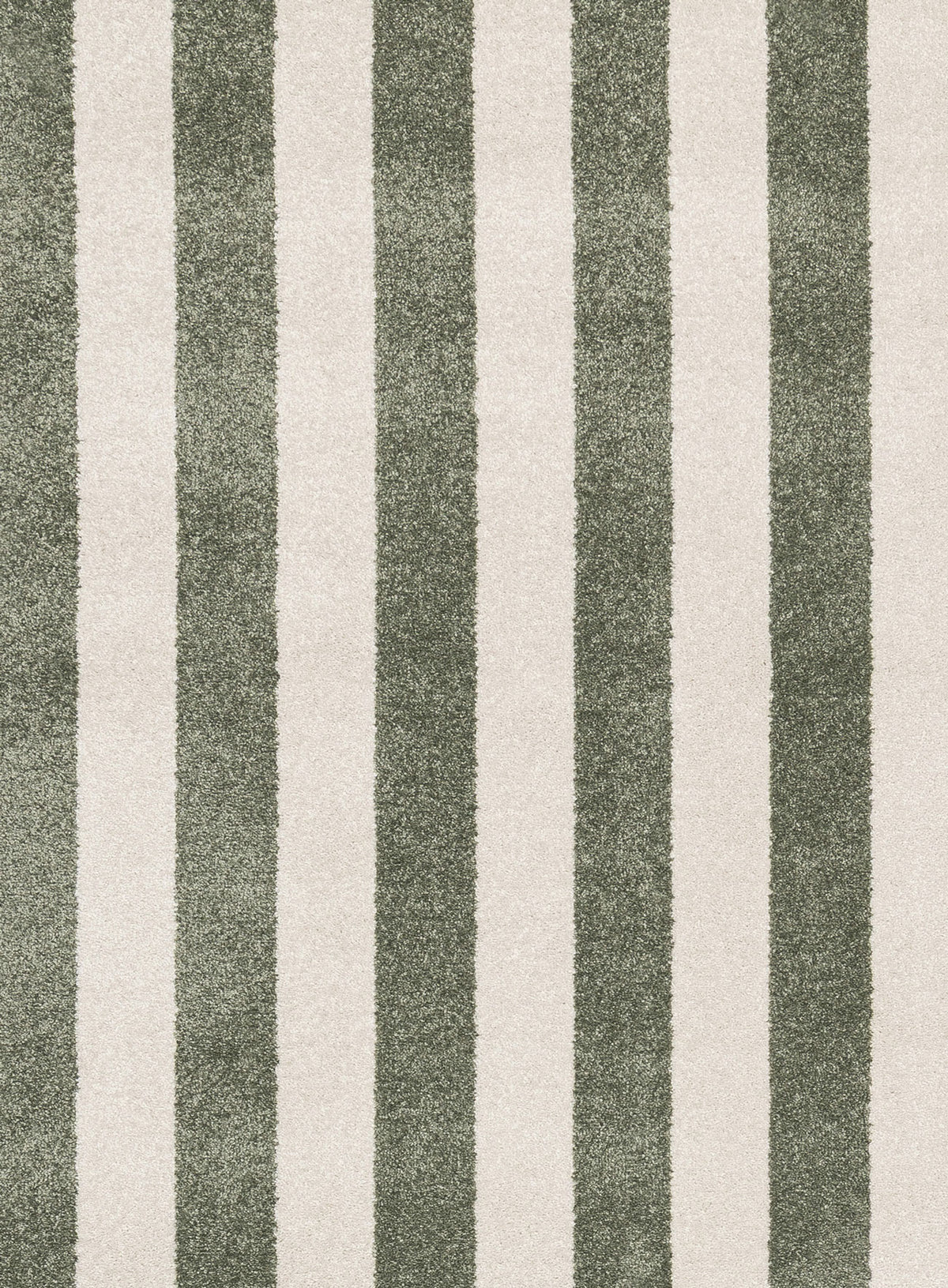 Aveline Green Striped Rug