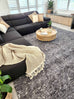 Avery Charcoal Grey And Ivory Rug *NO RETURNS UNLESS FAULTY