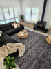 Avery Charcoal Grey And Ivory Rug *NO RETURNS UNLESS FAULTY