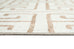 Ayat Beige Cream Indoor Outdoor Washable Rug