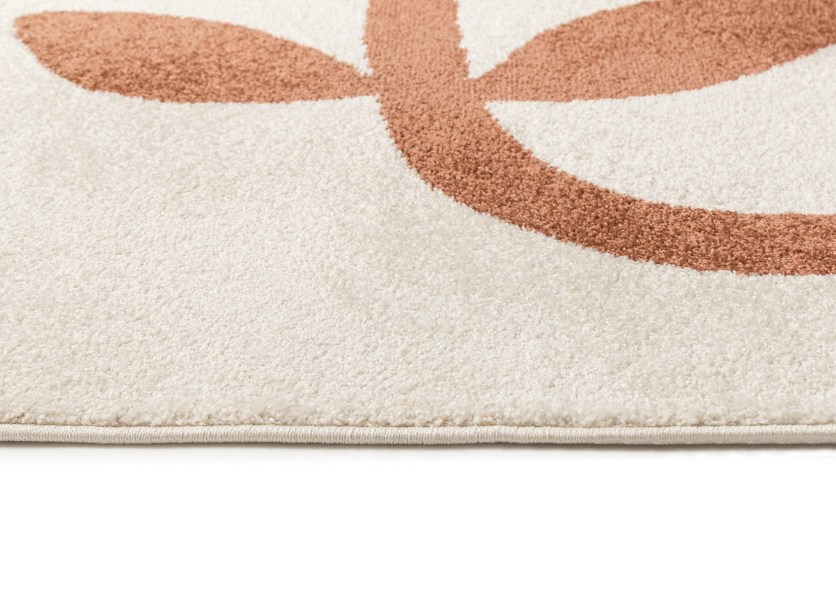 Azania Terracotta Floral Rug