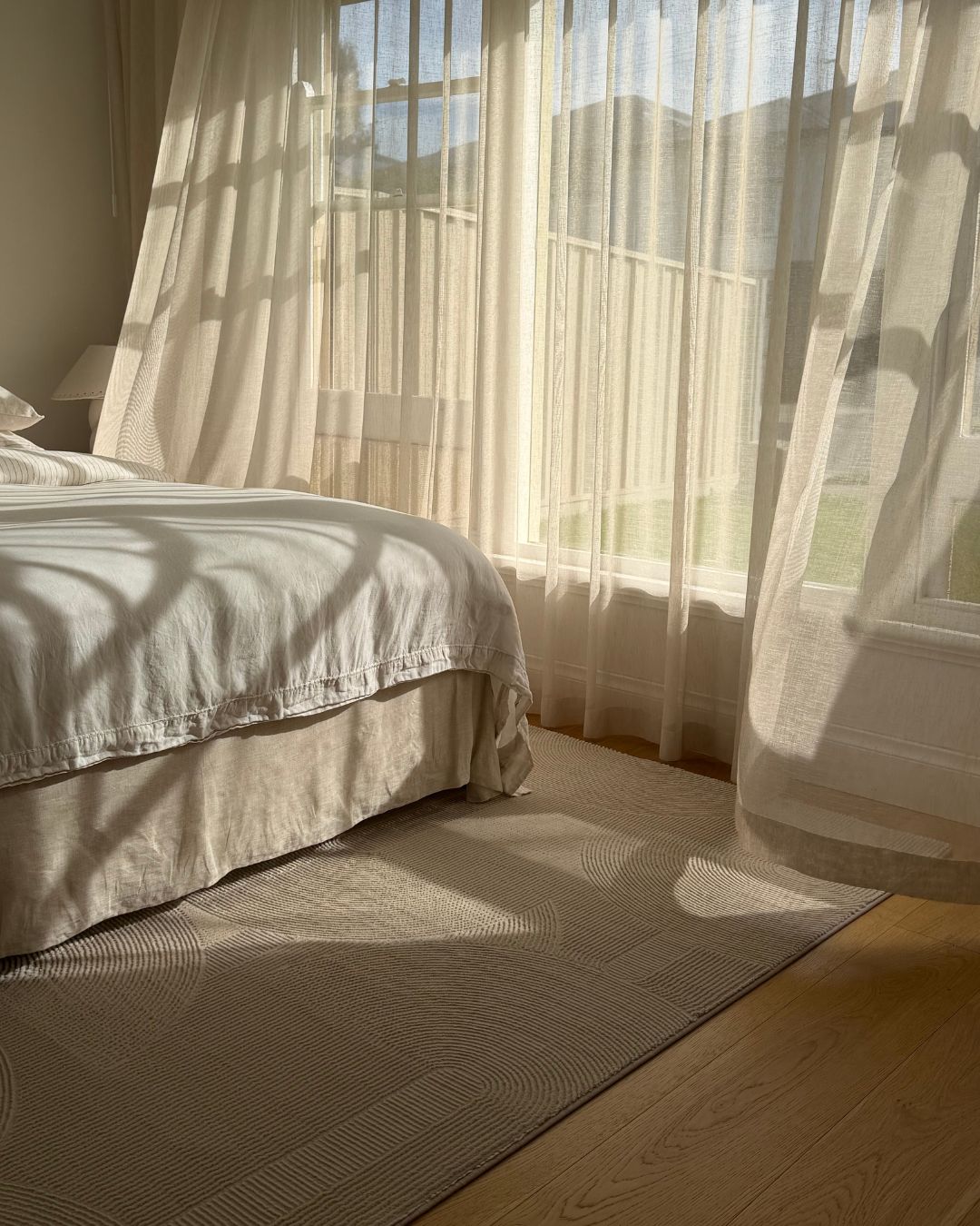 Azzura Tonal Cream Organic Rug