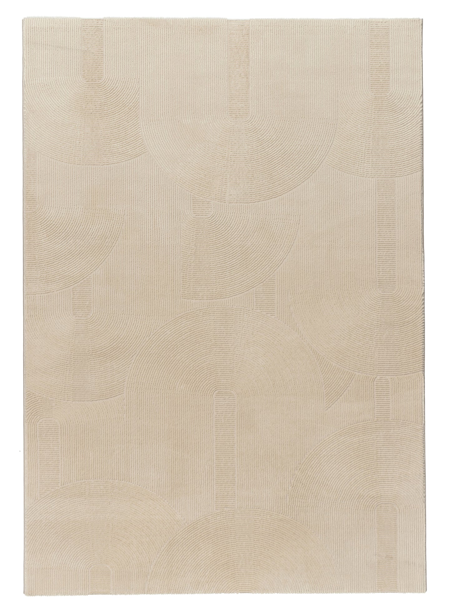 Azzura Tonal Cream Organic Rug