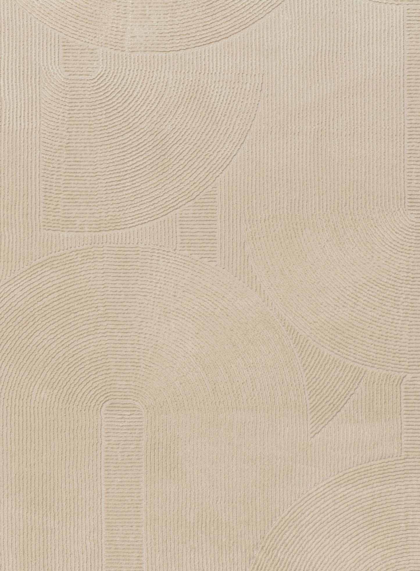 Azzura Tonal Cream Organic Rug