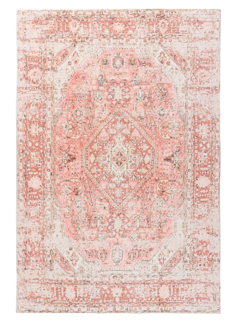 Beatrice Peach Washable Rug *NO RETURNS UNLESS FAULTY