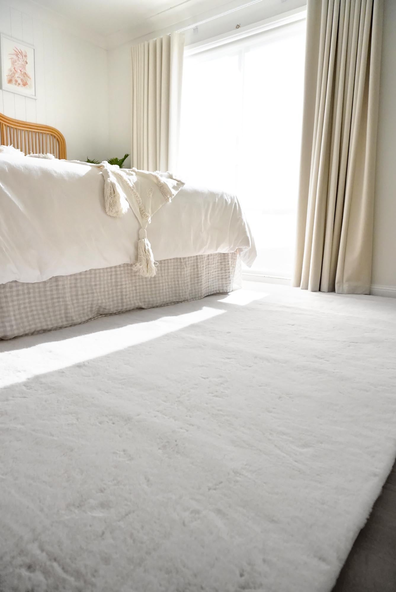Becca Cream Shag Rug