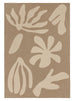 Benala Brown Graphic Indoor Outdoor Washable Rug