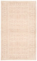 Bobbie Peach and Ivory Textured Tribal Rug