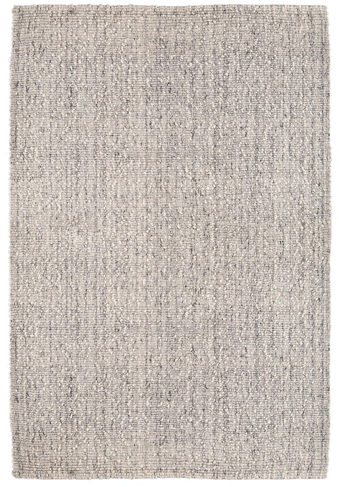 Bree Ivory and Grey Marble Wool Rug