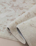 Cabanela Cream and Beige Distressed Washable Rug