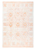 Caitlin Orange and Peach Tribal Pattern Washable Rug *NO RETURNS UNLESS FAULTY