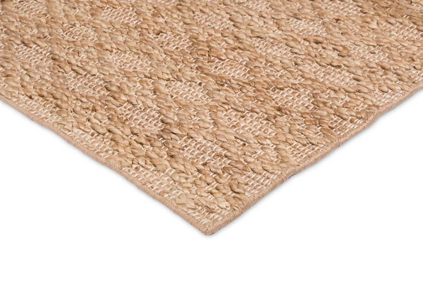 Callie Tribal Natural Diamond Jute Runner Rug