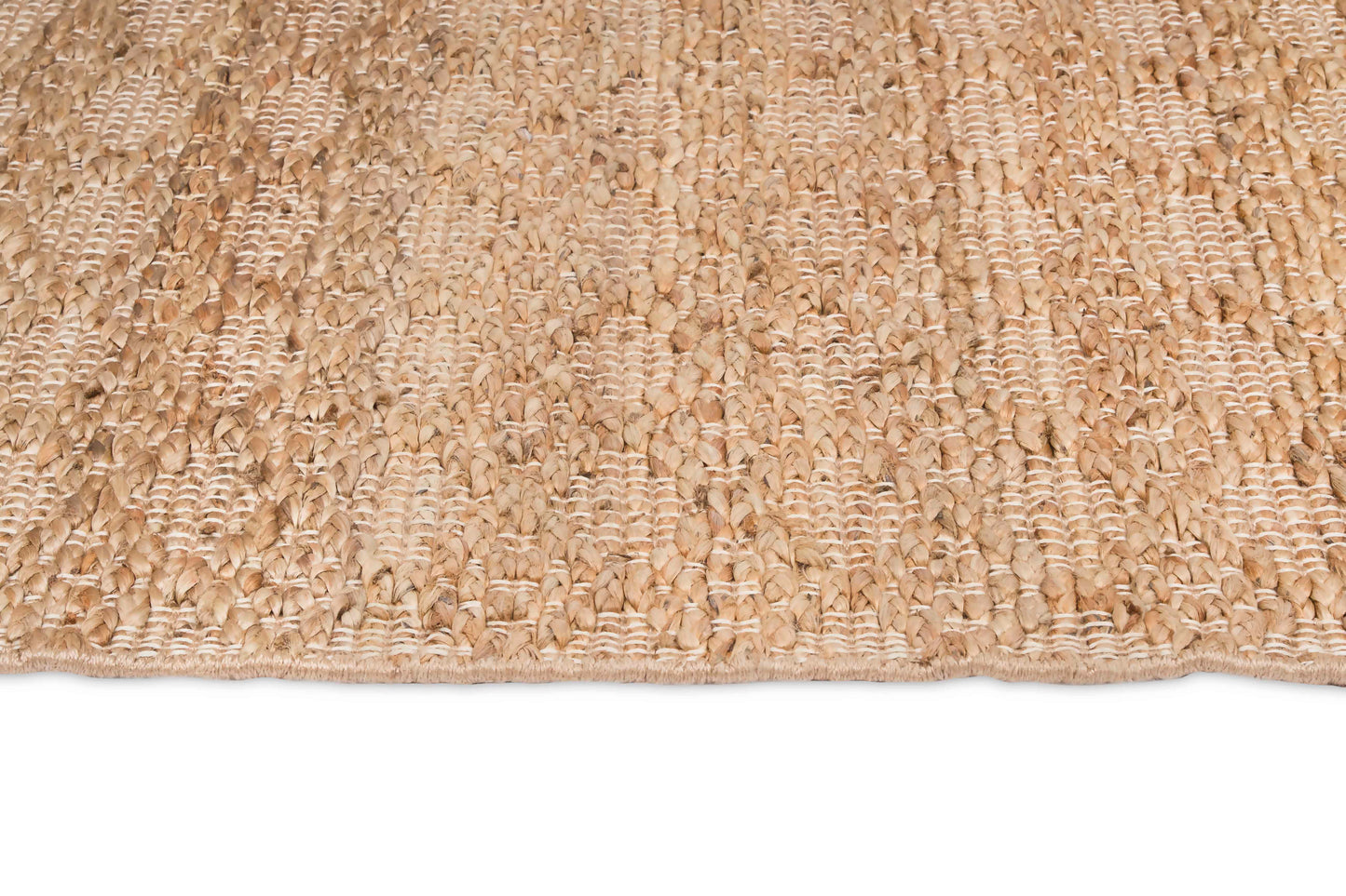 Callie Tribal Natural Diamond Jute Runner Rug