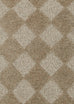 Canaya Beige Diamond Hand-Tufted Rug