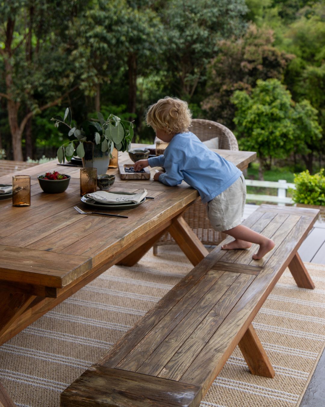 Carlota Sand Indoor Outdoor Rug