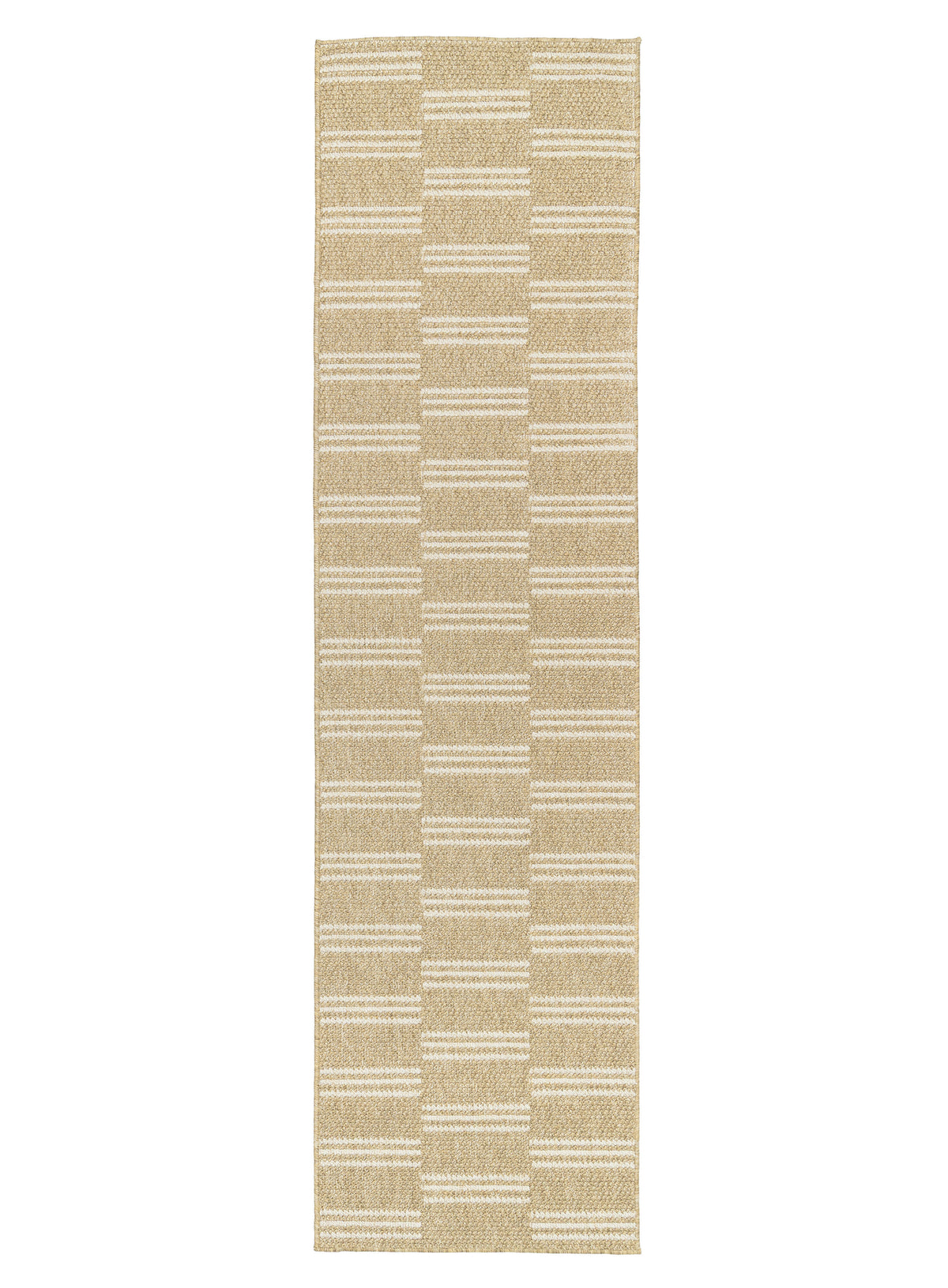 Carlota Sand Indoor Outdoor Runner Rug