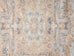 Ceren Orange and BlueTraditional Distressed Washable Runner Rug