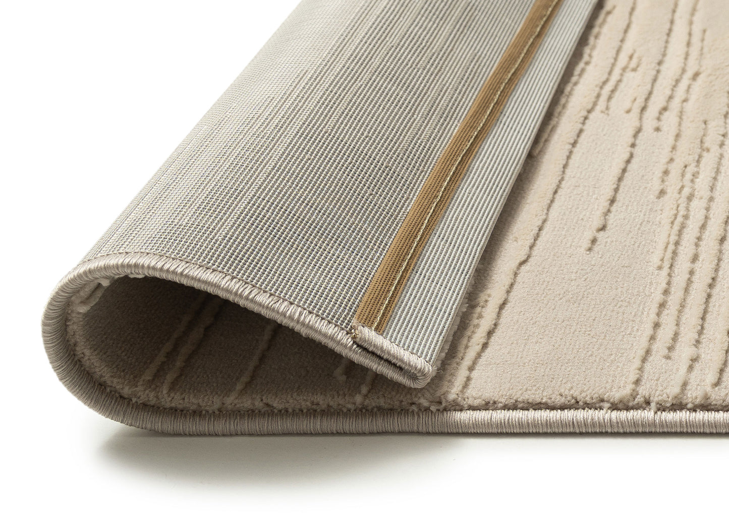 Chaleya Tonal Ivory Abstract Rug