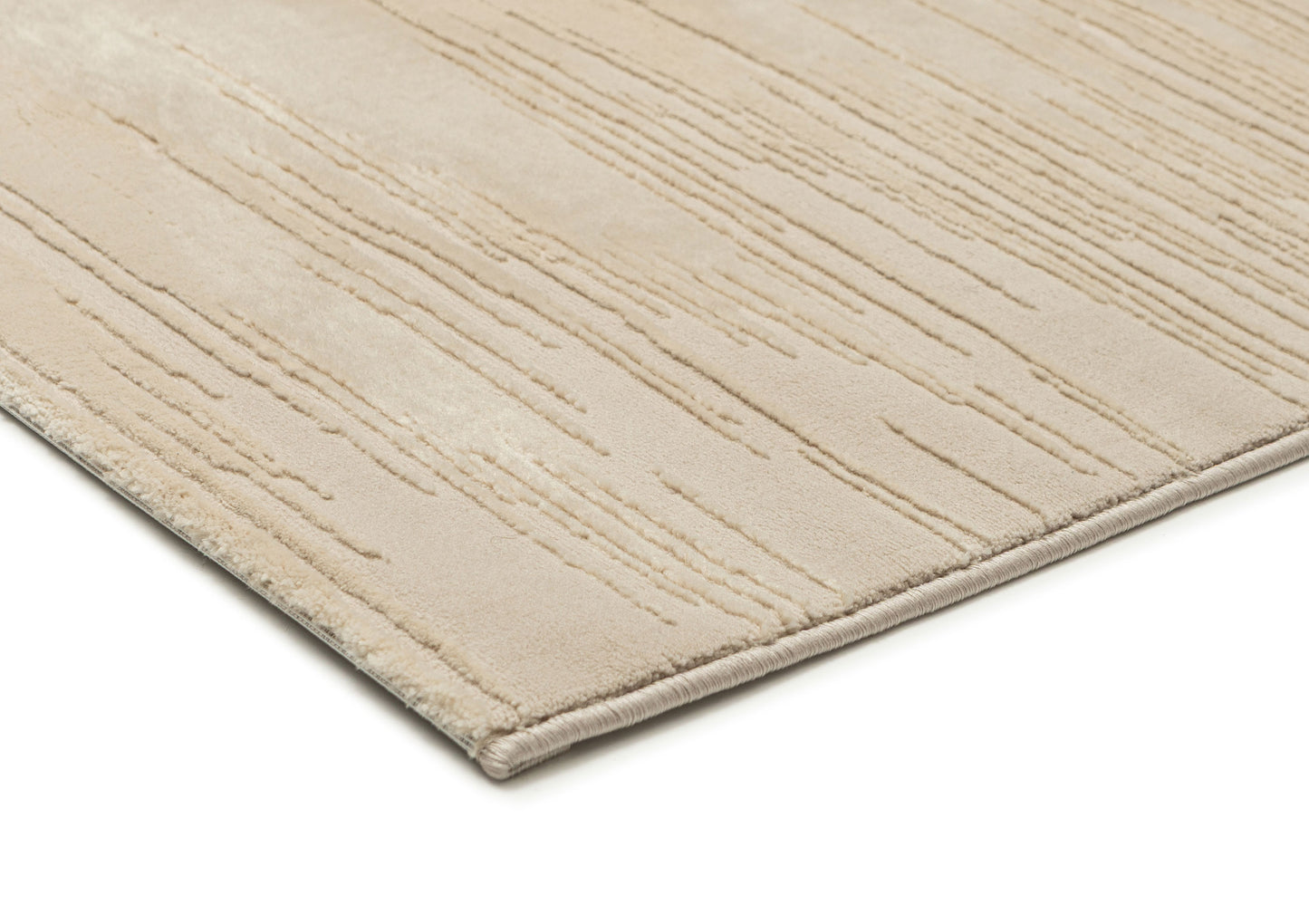 Chaleya Tonal Ivory Abstract Rug